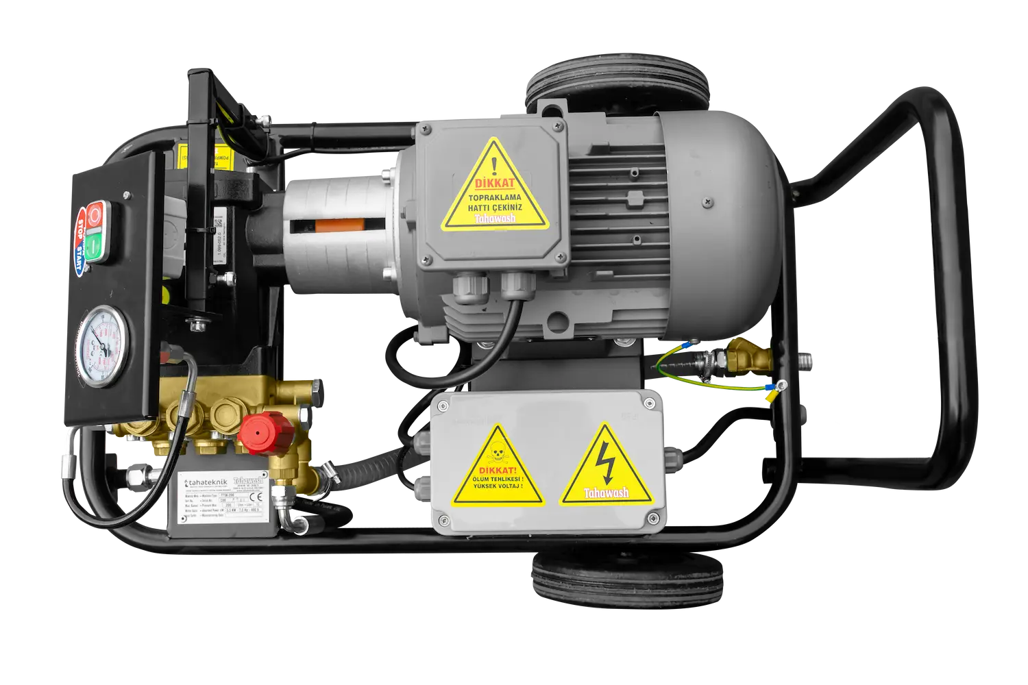 200 Bar Soğuk Yıkama Makinası 8.5lt 220 Volt Detay Görsel